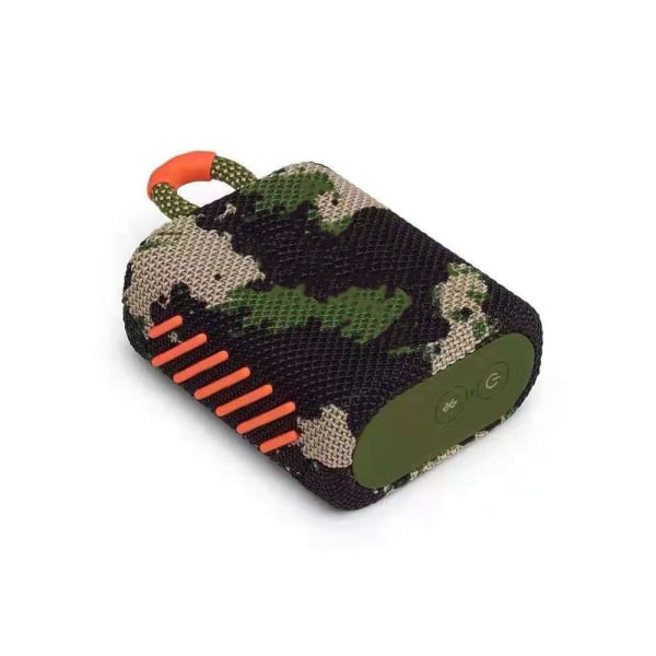 En (kamouflage, cirka 12*7,5*4,4 cm) trådlös Bluetooth -mini högtalare för utomhussporter, Trådlös bärbar Bluetooth högtalare med integrerad