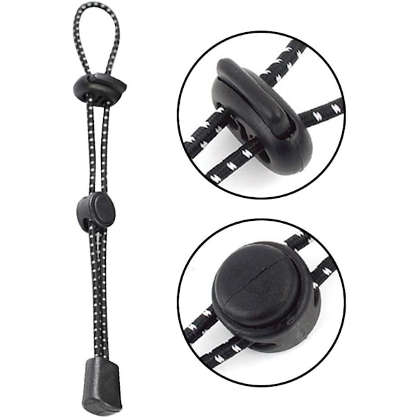 2PCS ryggsäck elastisk rep fixering spänne, vandring camping ryggsäck vandringsstav fixering rep