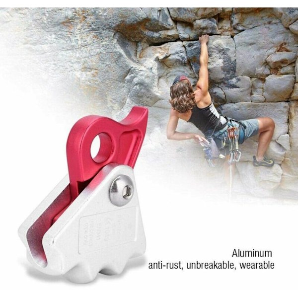 Klätterbroms - Stabil 15KN Auto Stop Broms Automatisk Låsning Anordning för 9-12mm Rep Räddning Klättring Utrustning,9.57.2cm