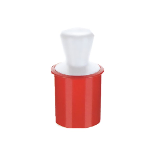 6 st DIY kakstämpelform Präglingsform Kakform 3d-skärare Kök red