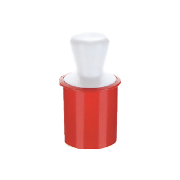 6 stk. DIY Kakeform Stempel Pregeform Kake 3D Kutter Kjøkkenverktøy red