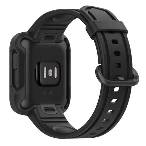 Integreret armbånd til MI Watch Lite/MI Watch Lite2/Redmi Watch2 Lite sort