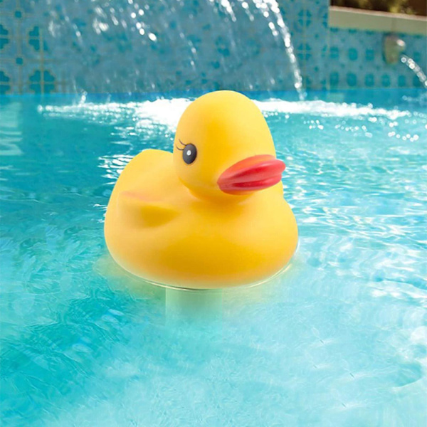 Pool Termometer Flydende Termometer Tegneseriestil Vandtermometer Til Swimmingpools, Spaer Duck