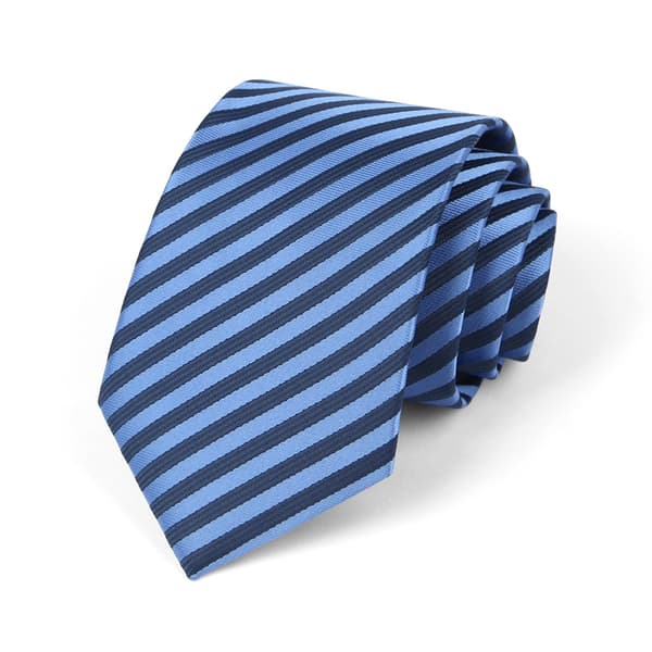 Stripete Bryllupsslips Lommetørkle Herre Slips