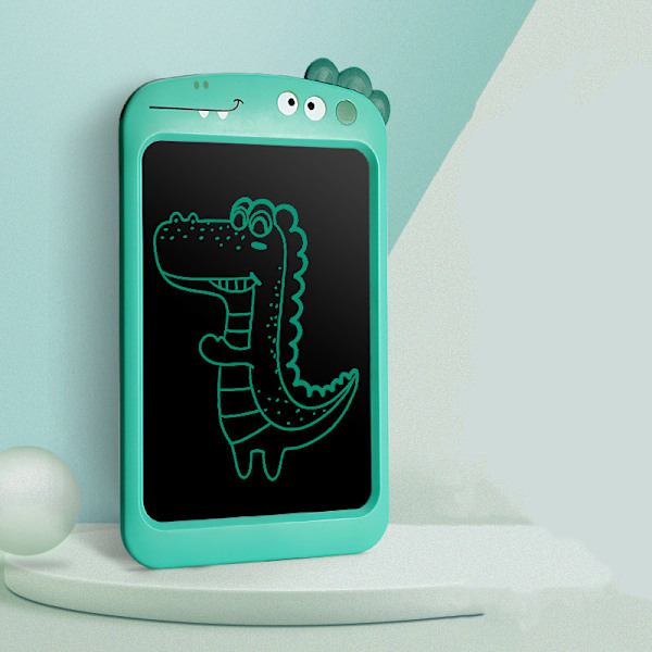 Dinosauruslelu 2 3 4 5+ -vuotiaille pojille ja tytöille LCD-taikataulu Lasten piirustustabletti 8,5 tuuman lasten lelu Opettavaiset pelit Syntymäpäiväjoulu G
