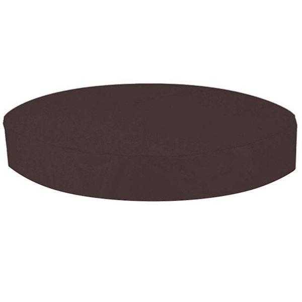 Utendørs Rundt Boblebad Trekk Vanntett Spa Boblebad Trekk Støvtrekk Coffee Color 190*30CM