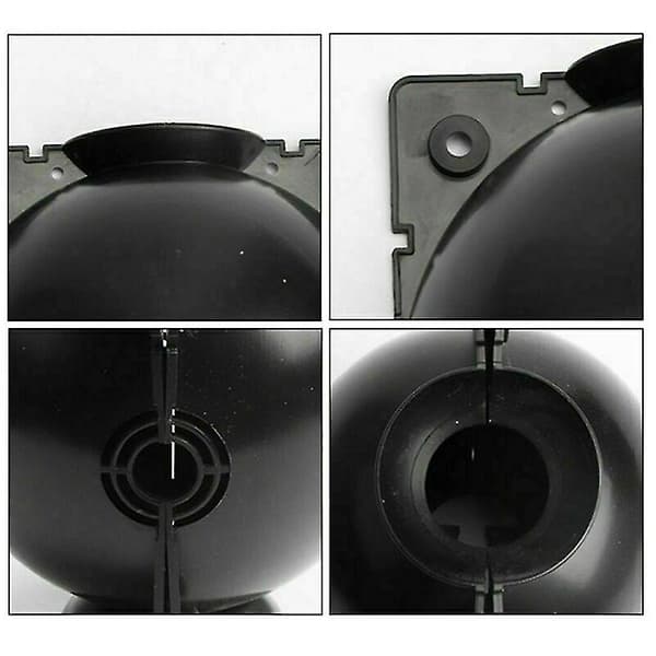 10 st växtrotande enhet högtrycksförökningsboll högtryckslåda växer Black M