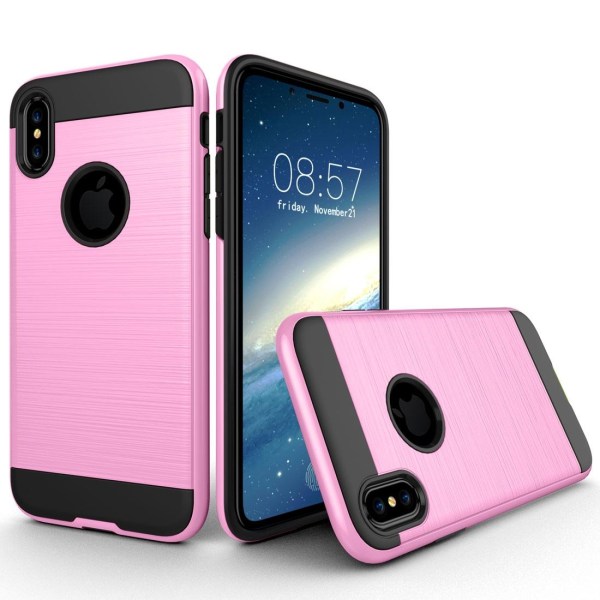 iPhone X/XS Skal Style Rosa Rosa