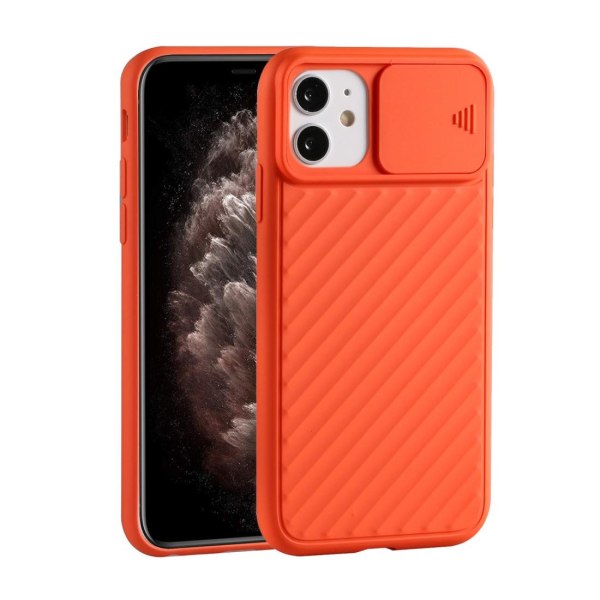 iPhone 12/12 Pro Skal TPU Kameraskydd Orange Orange