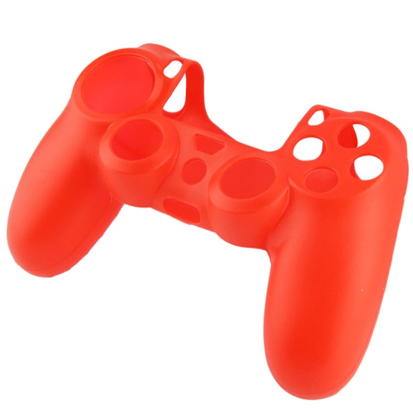 Silikon skydd PS4 Handkontroll Röd 2-pack