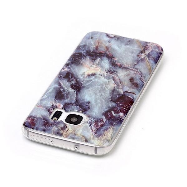 Samsung S7 Skal Marmor Grå TPU