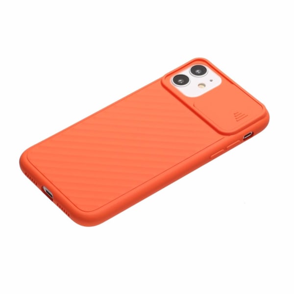 iPhone 12/12 Pro Skal TPU Kameraskydd Orange Orange