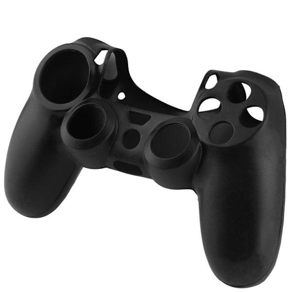 Silikon skydd PS4 Handkontroll Svart 2-pack