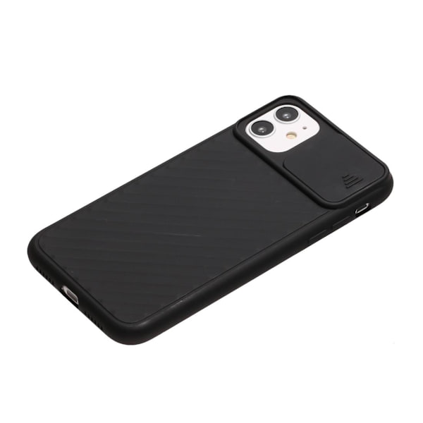 iPhone 12 Pro Max Skal TPU Kameraskydd Svart Svart
