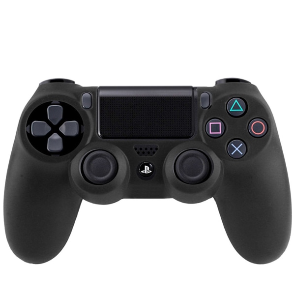 Silikon skydd PS4 Handkontroll Svart 2-pack
