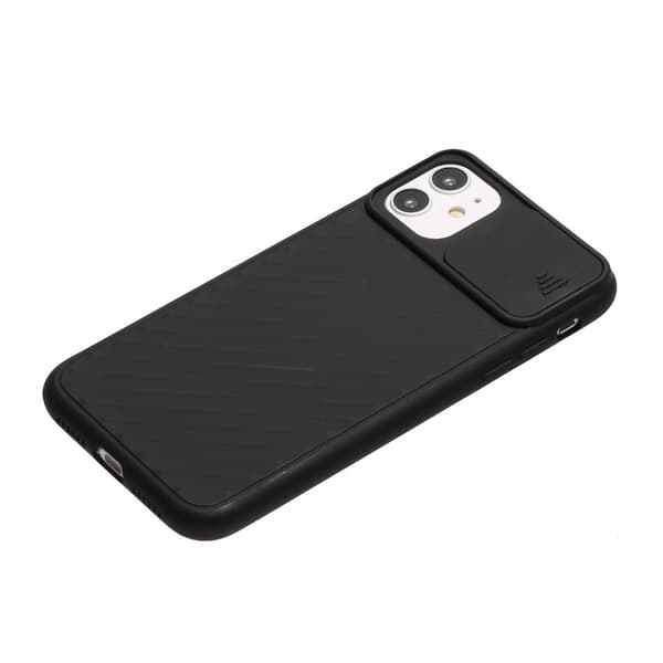 iPhone 12/12 Pro Skal TPU Kameraskydd Svart Svart