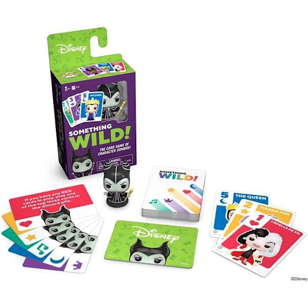 Kortspel - Funko Something Wild Card Game - Skurkar - 2-4 spelare - 15 minuter - 6 år