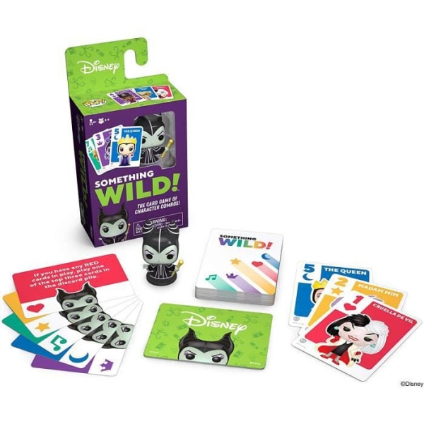 Kortspil - Funko Something Wild Card Game - Skurke - 2-4 spillere - 15 minutter - 6 år