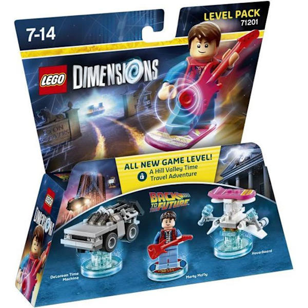 LEGO Dimensions Minifigure - Marty McFly - Tilbage til fremtiden Flerfärgad