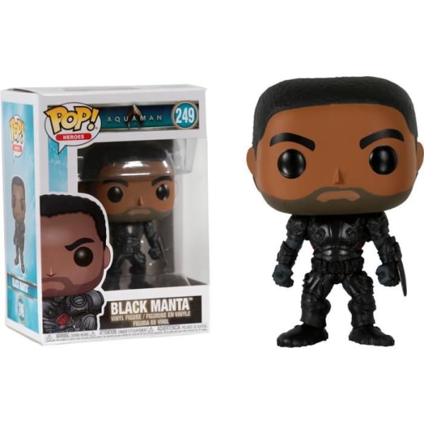 POP! Heroes: Aquaman - Black Manta - FUNKO - Vinylfigur - Exklusiv version