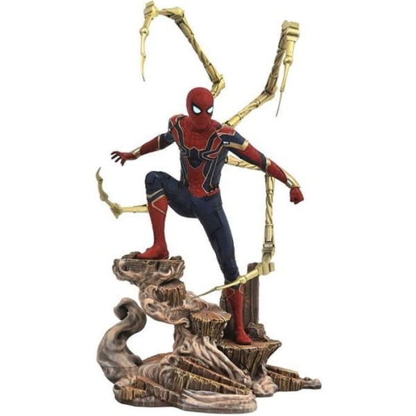 avengers 3 infinity war iron spider pvc galleri statue