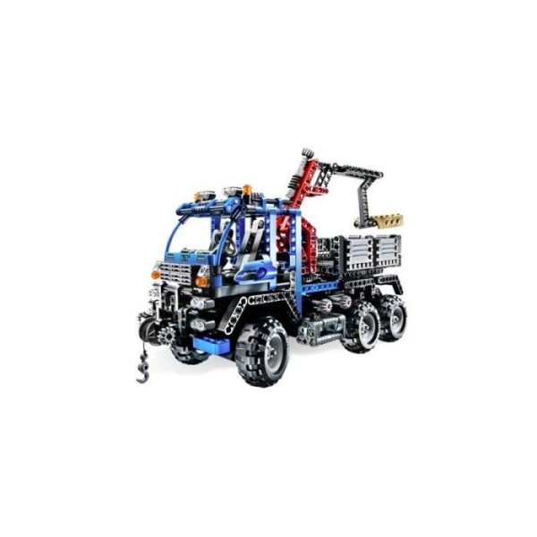 Byggsats - LEGO - Technic 8273 - Terrängbil - Röd och svart