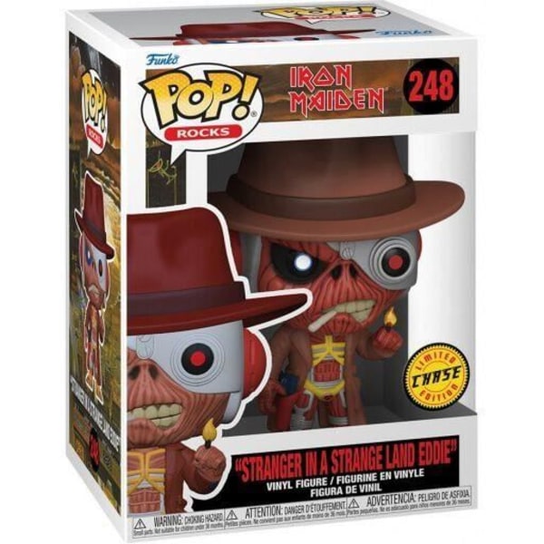 Funko pop! - N°248 - Iron Maiden - Eddie- Somewhere In Time W/chase Flerfärgad