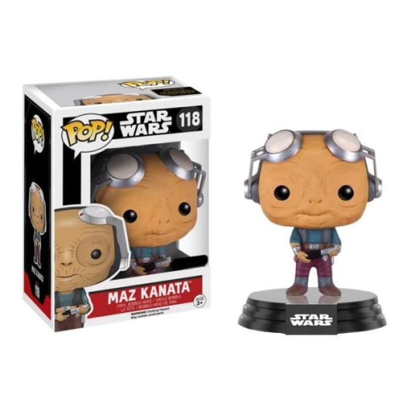 Funko Pop! Star Wars Ep.7 Exklusivt: Maz Kanata utan glasögon