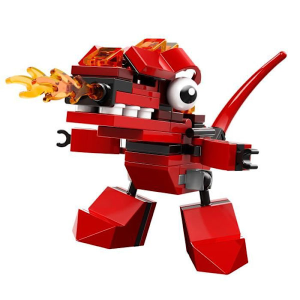 Lego-mikselit - Meltus - LEGO-lelu - 66 osaa - Punainen Flerfärgad, vit, grå, svart, orange