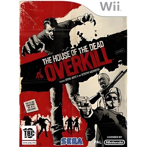 HOUSE OF THE DEAD OVERKILL / Wii-konsolipeli