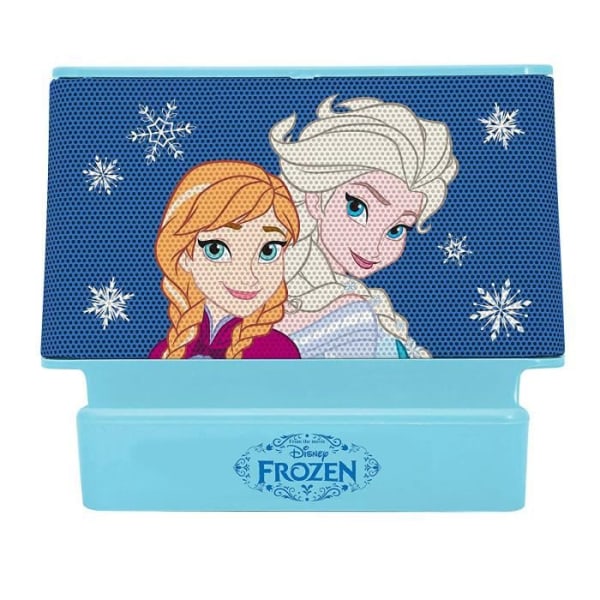 Bärbar stereohögtalare - Lexibook - Fryst - 2W*2 - 3,5 mm uttag - Kabelansluten Colors of Frozen (Elsa och Anna)