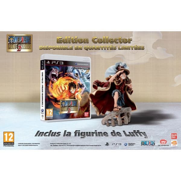 ONE PIECE PIRATE WARRIORS 2 COLLECTOR / PS3-spel Vit