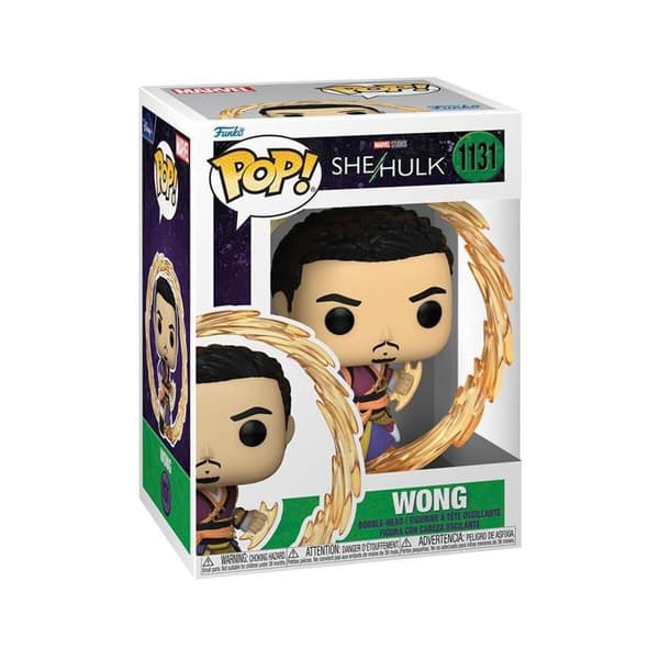 Samlefigur - GAMESTOP LTD - Wong - Marvel - Grøn - Højde 114 mm