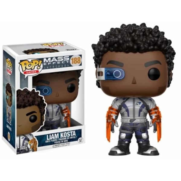 Figurko Funko Pop! Mass Effect Andromeda: Liam Kosta Flerfärgad