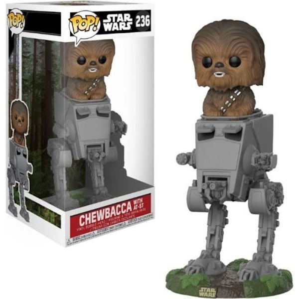 Figurko Funko POP! Deluxe: Star Wars: AT-ST m / Chewbacca