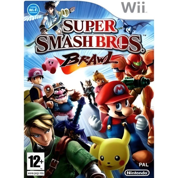 SUPER SMASH BROS BRAWL / NINTENDO Wii-KONSOLSPEL