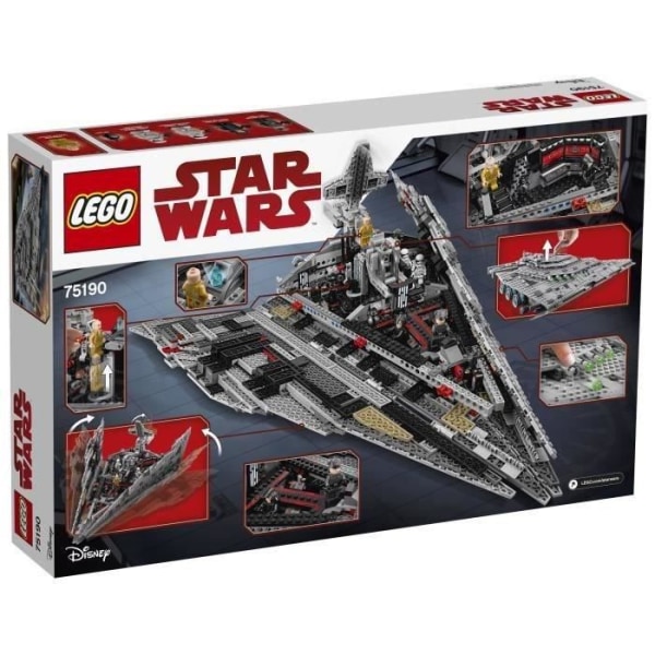 LEGO® Star Wars™ 75190 First Order Star Destroyer™ First Order Star Destroyer