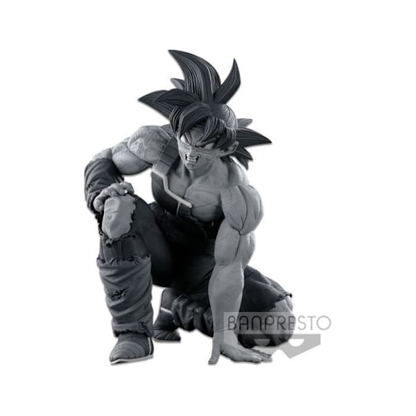 BanPresto - Dragon Ball Super - BWFC 3 Super Master Stars Piece The Bardock The Tones -patsas 17 cm Flerfarvet