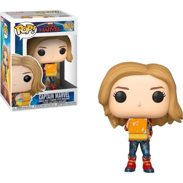 Figurko Funko Pop! Marvel: Captain Marvel - Captain Marvel m / frokostboks Captain Marvel m/lunchlåda