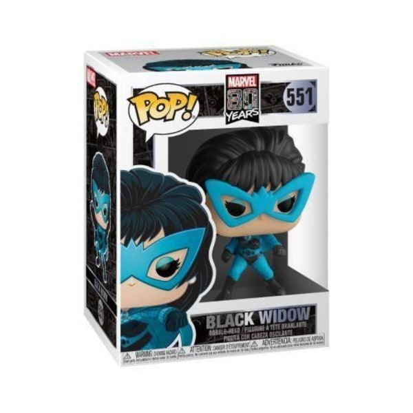 Funko pop! Marvel 80. - Første optræden: Black Widow Flerfärgad