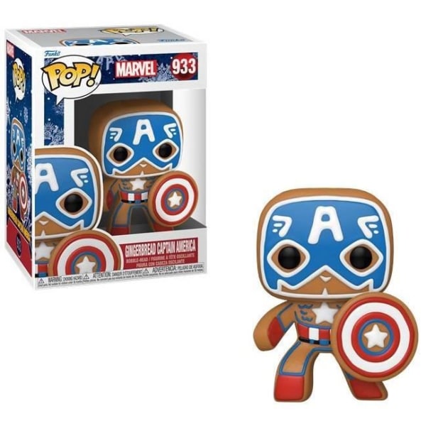 Funko pop! Marvel: Ferie - Captain America