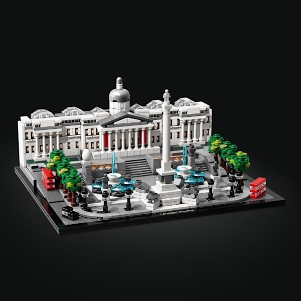 LEGO® Architecture 21045 Trafalgar Square, vuxenhantverk, presentidé för tonåringar, souvenir