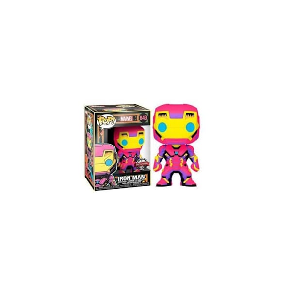 Funko figur! Pop Marvel [Exklusivt]: Iron Man Blacklight [649]