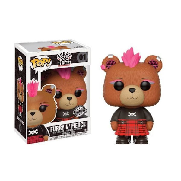 Figur Build-A-Bear - Furry N' Fierce Exklusiv Pop 10cm