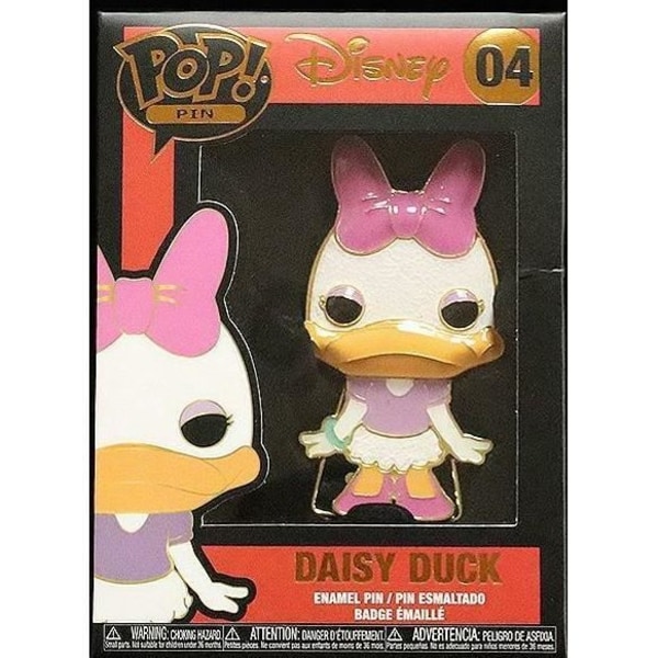 Funko POP! Disney - Stor størrelse Daisy Duck #04 Emaljestift