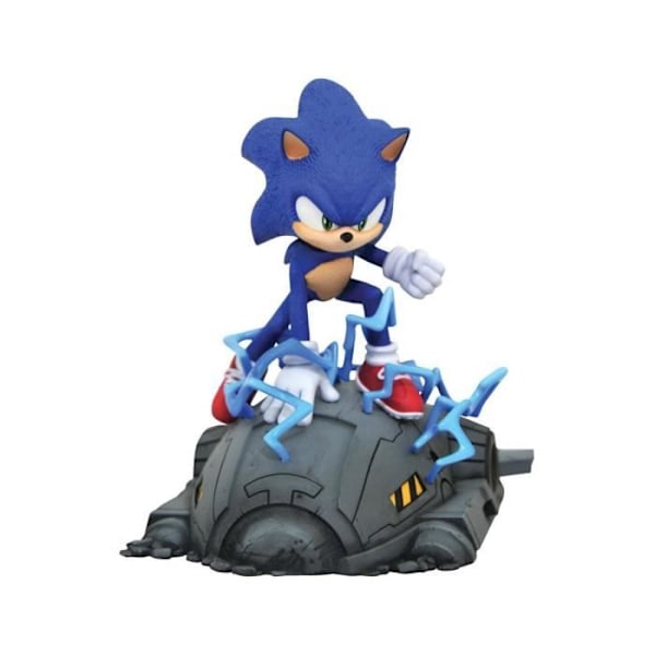 Sonic Statyette - Diamond Select - Filmgalleri 1/6 Sonic 13 cm - Blå - Vuxen - Inomhus