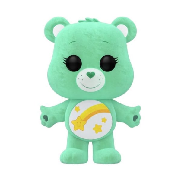 Funko Pop! Animation: Care Bears 40-årsjubileum - Wish Bear (med flockad jakt)