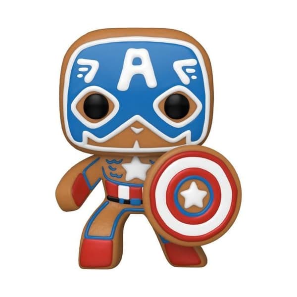 Funko pop! Marvel: Ferie - Captain America