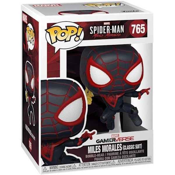 Funko Pop! Spider-Man: Miles Morales - Miles Morales (klassisk kostym) med Chase