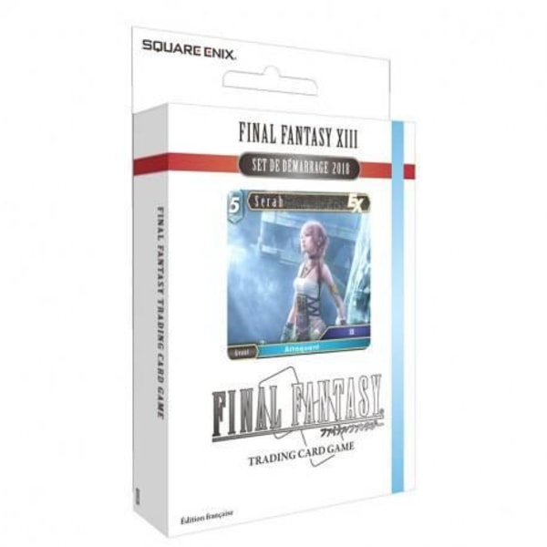 Final Fantasy XIII -korttipeli - Serah Starter Set - SQUARE ENIX - Tuli ja jää Eld och is